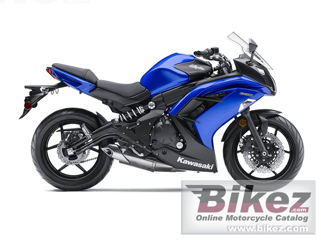 Big Kawasaki ninja 650 picture and wallpaper from Bikez.com